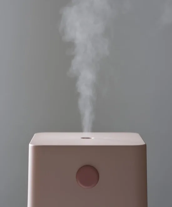 やさしい灯りに癒される「パーソナル加湿器」