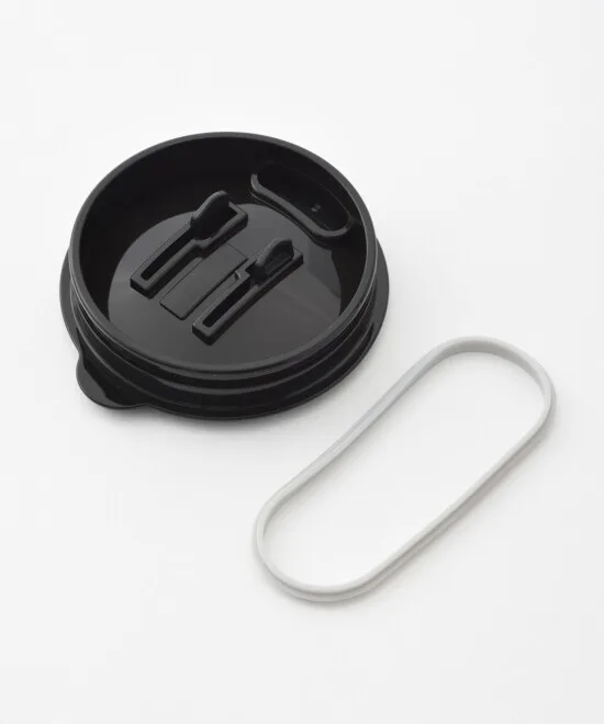 スライドタイプの蓋つきが便利！