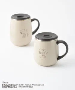 BRUNO／ブルーノ PEANUTS蓋つきステンレスマグshort
