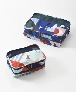 MILESTO／ミレスト PAPIER TIGRE×MILESTO パッキングオーガナイザー Wポケット 8L×2 ストラクチャー