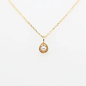 sowi／ソーイ 12の宝石のしずくたち6月パール×ダイヤモンド・リバーシブルネックレス