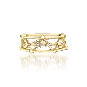 Star Jewelry／スタージュエリー  K10 ピンキーリング CONSTELLATION