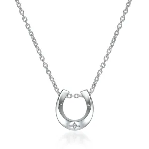 STAR JEWELRY／スタージュエリー DIAMOND HORSESHOE NECKLACE