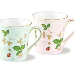 美しいデザイン♡ウェッジウッドの「ペアマグカップ」
