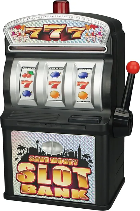 ウケねらいで贈りたいスロット型貯金箱