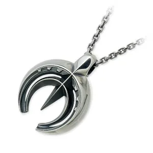 M'S COLLECTION／エムズ コレクション シルバー ネックレス グレー