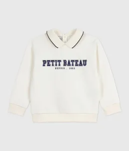 PETIT BATEAU／プチバトー スウェットプルオーバー
