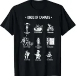 キャンパーの種類Tシャツ
