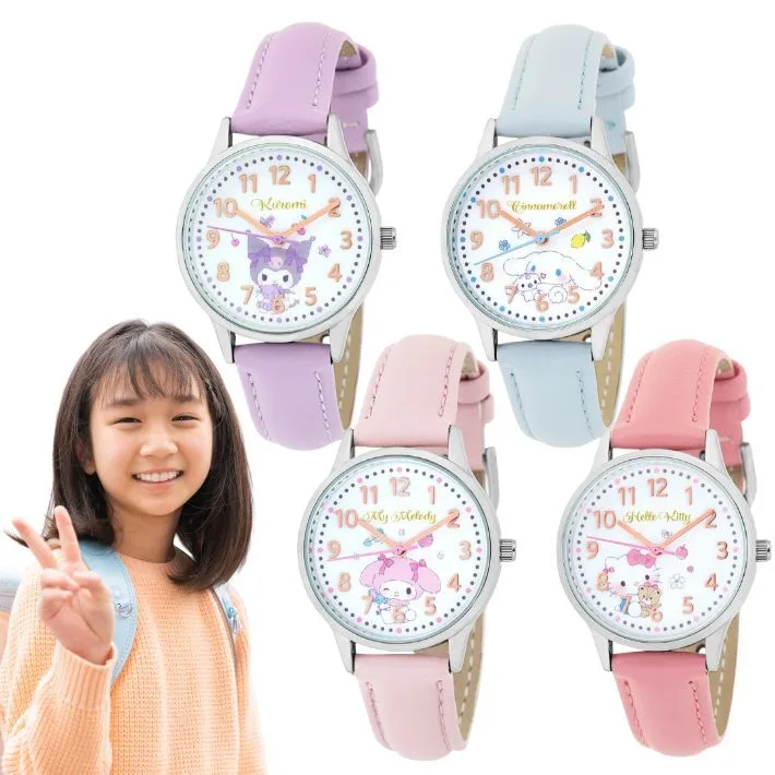 サンリオキャラクターが時間をお知らせ