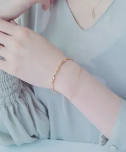 ete／エテ バングル ツイスト＆チェーン