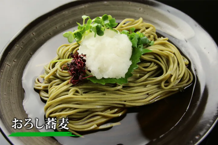 抹茶が香る「茶そば」で一味違った年越しそばに