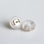 涼しげな天然石・水晶を使ったピアス