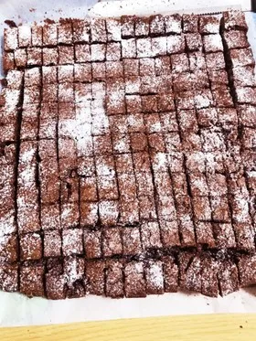 とにかく大量に!チョコレートブラウニー