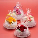 エンジェルガラスドーム プリザーブドフラワー