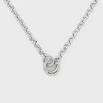 "New Double Ring Motif" ネックレス