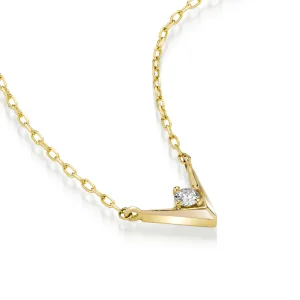 STAR JEWELRY／スタージュエリー K10 ネックレス DIAMOND SKINNY