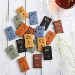 CAFE TASSE／カフェタッセ ミニタブレットアソート缶入り18P