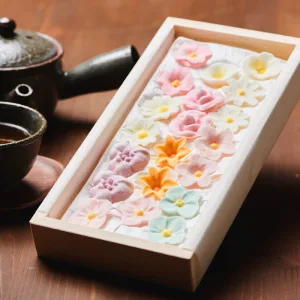wagashi You／和菓子屋 悠  和三盆花落雁 花舞 百花繚乱