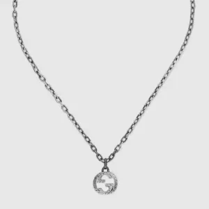GUCCI／グッチ グッチ インターロッキング ペンダント ネックレス