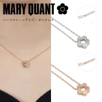 ハーフストーンデイジー ネックレス