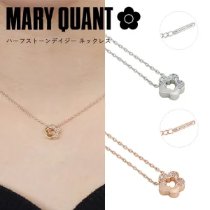 MARY QUANT／マリークヮント ハーフストーンデイジー ネックレス