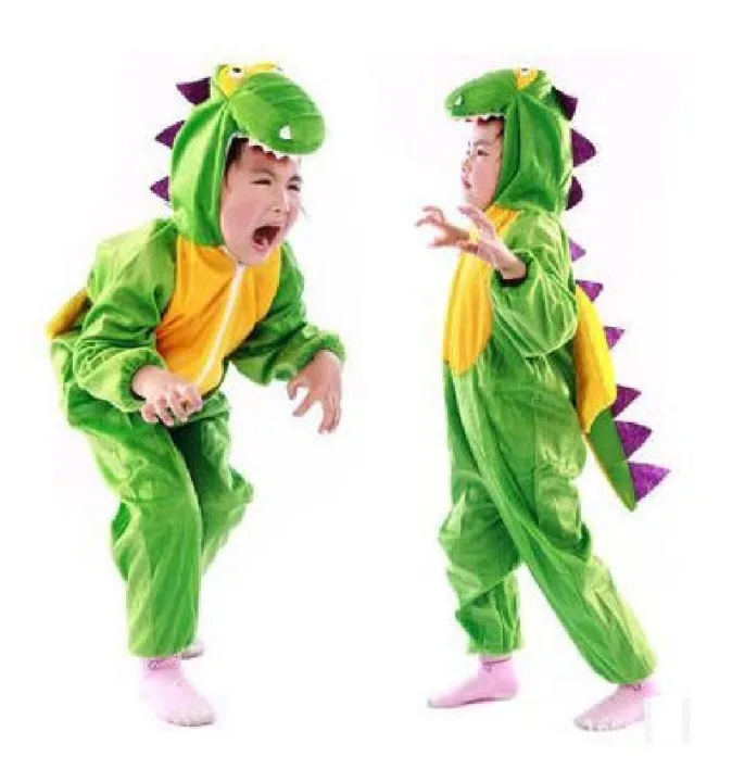 動きやすさ◎!可愛さ満点のキッズ用ハロウィン恐竜コスチューム