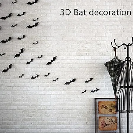 部屋中ホラー映画さながらに演出できる３Dステッカー