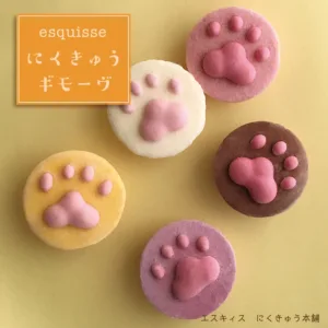 エスキィス ねこさんのにくきゅうギモーヴセット 5個入り