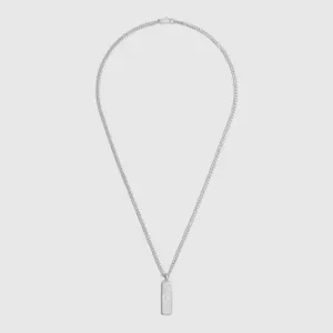 GUCCI／グッチ ダイアゴナル インターロッキングG ネックレス