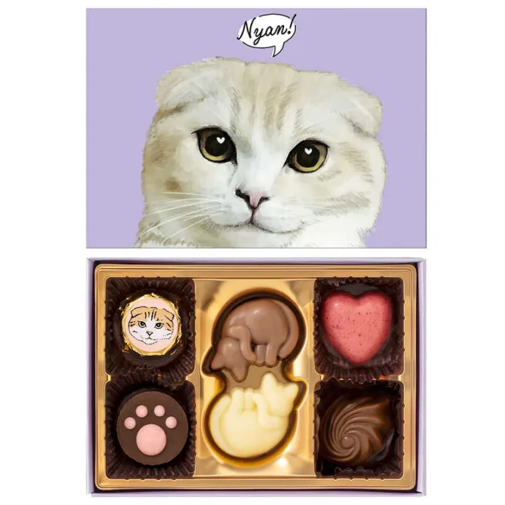 猫好きの心をつかむ、癒し系チョコレート