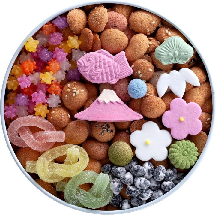 縁起物のお菓子をお祝いに