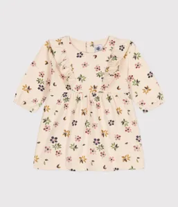 PETIT BATEAU／プチバトー チュビック長袖ワンピース