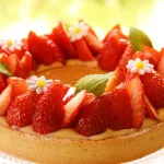 いちごたっぷりリースタルト