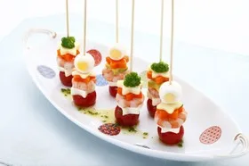 お返しランキング【手作り編】第2位／お酒のおつまみにも最適♡ちょこちょこ食いを楽しめるピンチョス