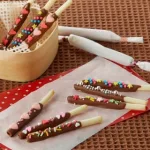 春巻きの皮で!チョコスティック