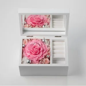 Patisserie + Flower／パティスリーフラワー 高級オルゴール ジュエリーボックス プリザーブドフラワー
