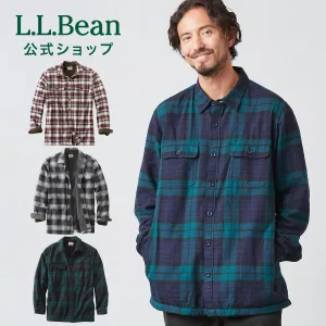 L.L.Bean／エルエルビーン フリース・ラインド・フランネル・シャツ ジャパン・フィット