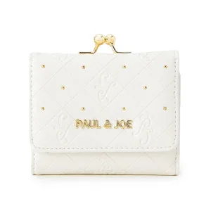 PAUL & JOE／ポールアンドジョー エンボス 口金ミニ財布