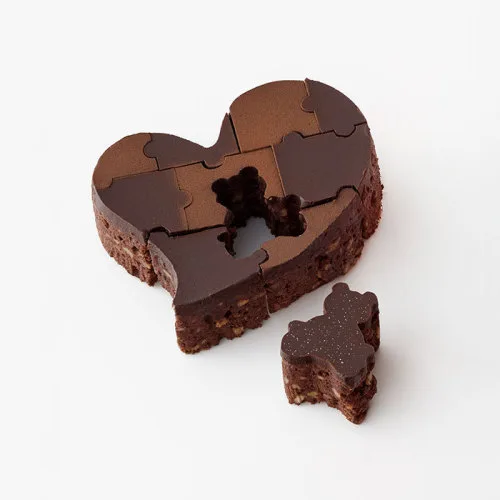 パズルのような、おもしろチョコ