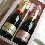 紅白で結婚祝いにピッタリのモエ・エ・シャンドンハーフボトルセット