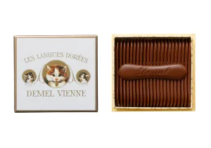 DEMEL／デメル ソリッドチョコ猫ラベル ヘーゼルナッツ