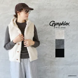 GYMPHLEX／ジムフレックス フーデッド ボア ベスト