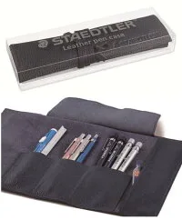 STAEDTLER／ステッドラー 本革製ロールペンケース