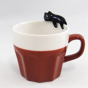 うとうとマグカップ黒猫