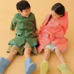 KIDS 無地レインコート