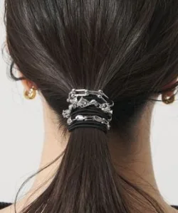 heyep／ヘイップ Cat & Metal Parts ヘアタイ／3P