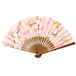 てぬぐい扇子 幸せ桜
