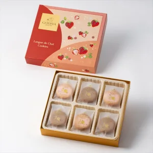 GODIVA／ゴディバ あまおう苺ラングドシャクッキー アソートメント（18枚入）