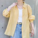 2WAYフレンチリネンシャツ