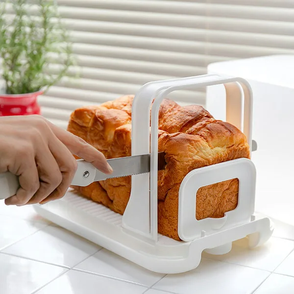 パンのスライスと保存が同時にできるセット